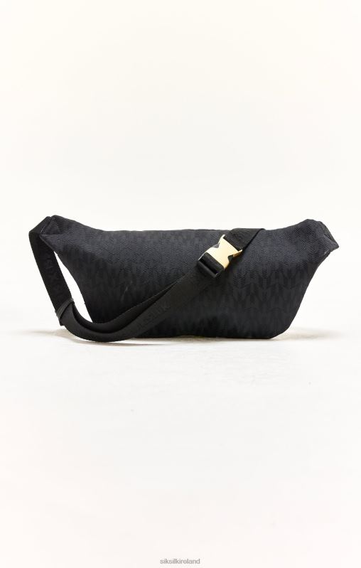 SikSilk x Unisex Messi Black Bumbag XTFJ619 Bag