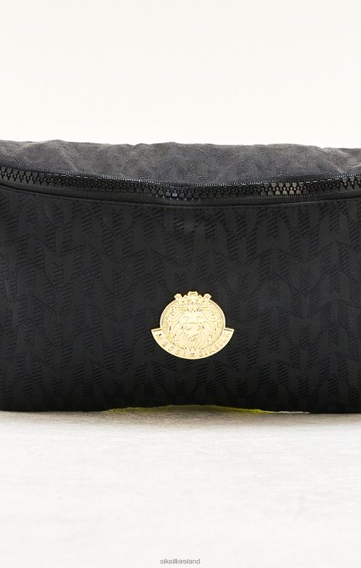 SikSilk x Unisex Messi Black Bumbag XTFJ619 Bag