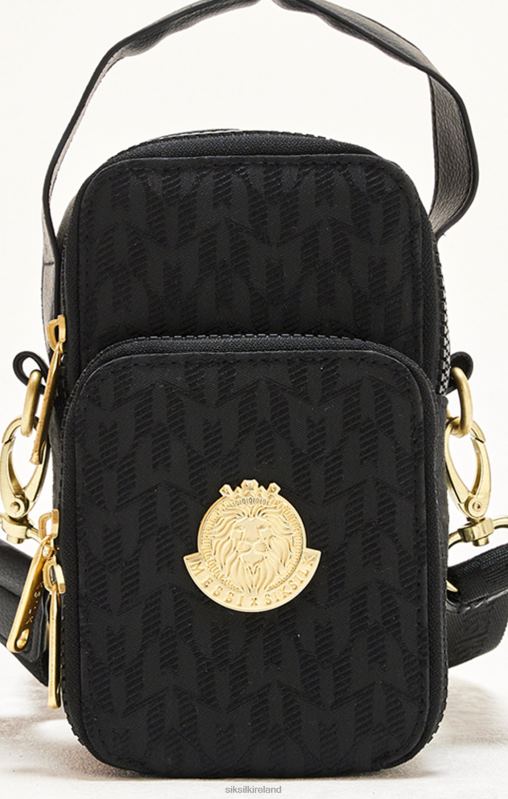 SikSilk x Unisex Messi Black Pouch XTFJ620 Bag