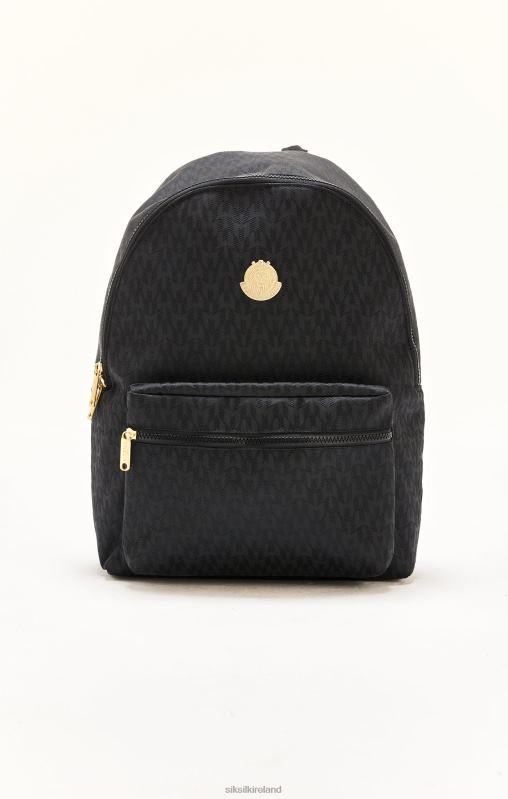 SikSilk x Unisex Messi Black Rucksack XTFJ621 Bag