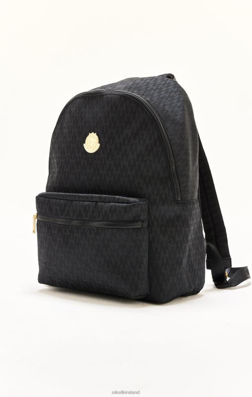 SikSilk x Unisex Messi Black Rucksack XTFJ621 Bag