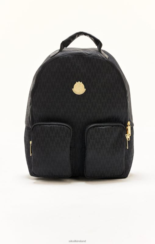 SikSilk x Unisex Messi Black Rucksack XTFJ622 Bag