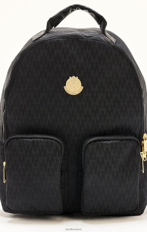 SikSilk x Unisex Messi Black Rucksack XTFJ622 Bag