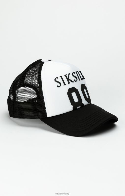 SikSilk Unisex Black 89 Foam Mesh Trucker Cap XTFJ249 Accessory