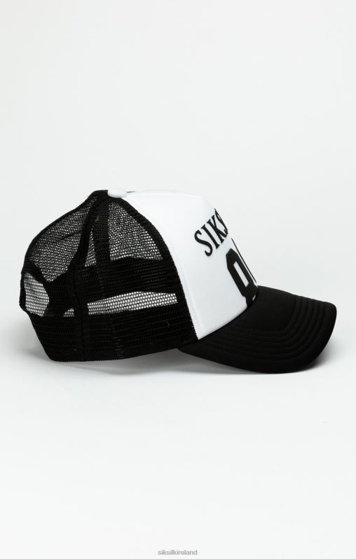 SikSilk Unisex Black 89 Foam Mesh Trucker Cap XTFJ249 Accessory