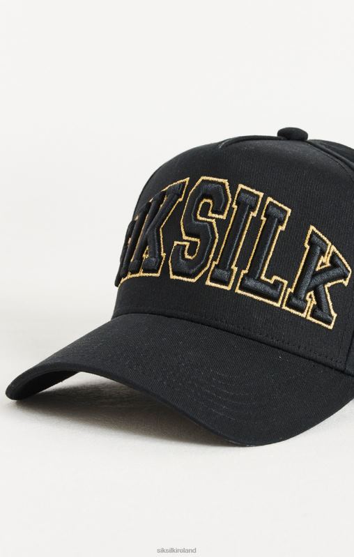 SikSilk Unisex Black Cap XTFJ238 Accessory