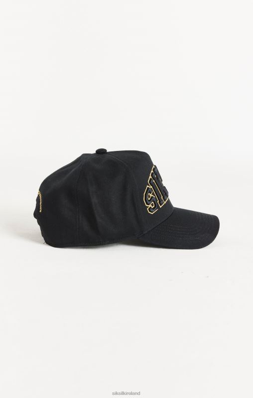 SikSilk Unisex Black Cap XTFJ238 Accessory