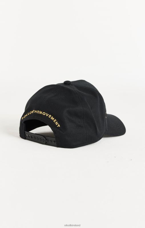 SikSilk Unisex Black Cap XTFJ238 Accessory