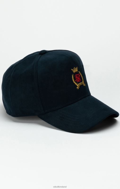 SikSilk Unisex Navy Crest Trucker Cap XTFJ235 Accessory