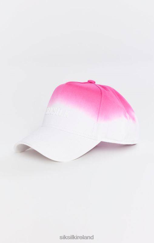 SikSilk Unisex Pink Fade Cotton Trucker Hat XTFJ247 Accessory