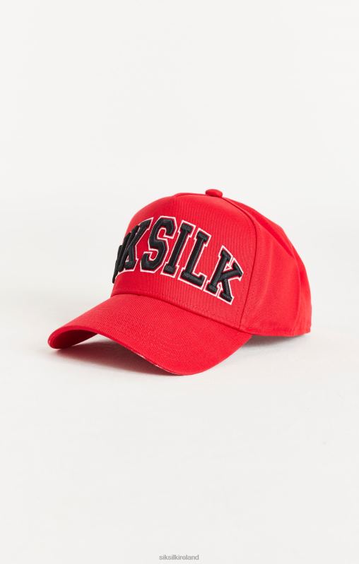 SikSilk Unisex Red Cap XTFJ229 Accessory