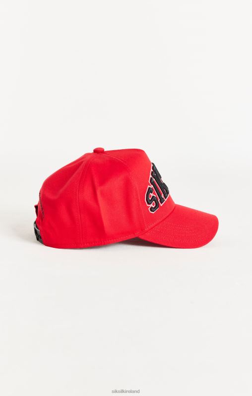 SikSilk Unisex Red Cap XTFJ229 Accessory