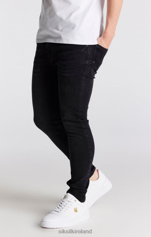 SikSilk Boys Black Essential Skinny Denim Jean XTFJ307 Apparel