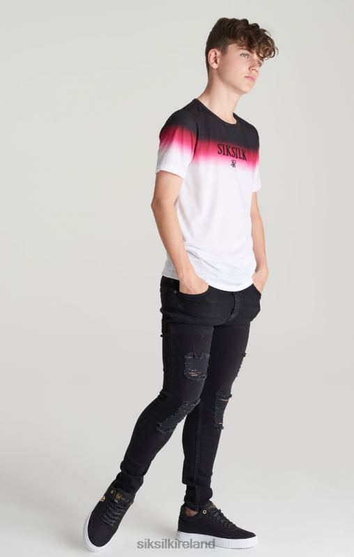 SikSilk Boys Distressed Skinny Denim Jean XTFJ310 Apparel