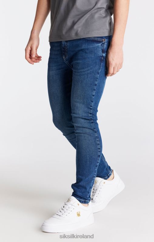 SikSilk Boys Essential Midstone Skinny Denim Jean XTFJ308 Apparel