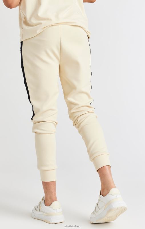 SikSilk Boys Beige Taped Jogger XTFJ305 Apparel