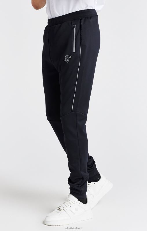 SikSilk Boys Black Poly Jogger XTFJ304 Apparel