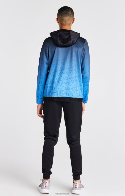 SikSilk Boys Black Skinny Fit Jogger XTFJ302 Apparel