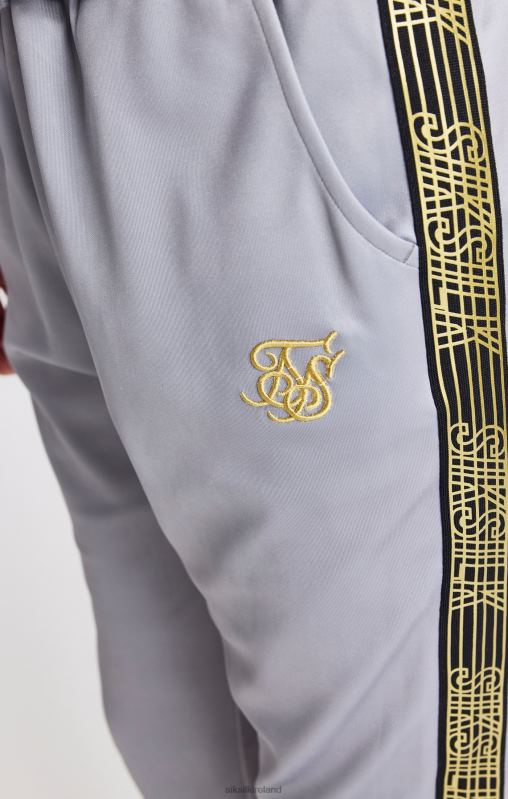 SikSilk Boys Grey Taped Jogger XTFJ303 Apparel