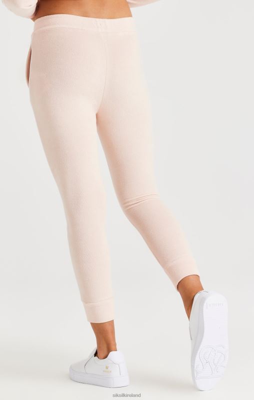 SikSilk Girls Towelling Joggers - Pink XTFJ346 Apparel