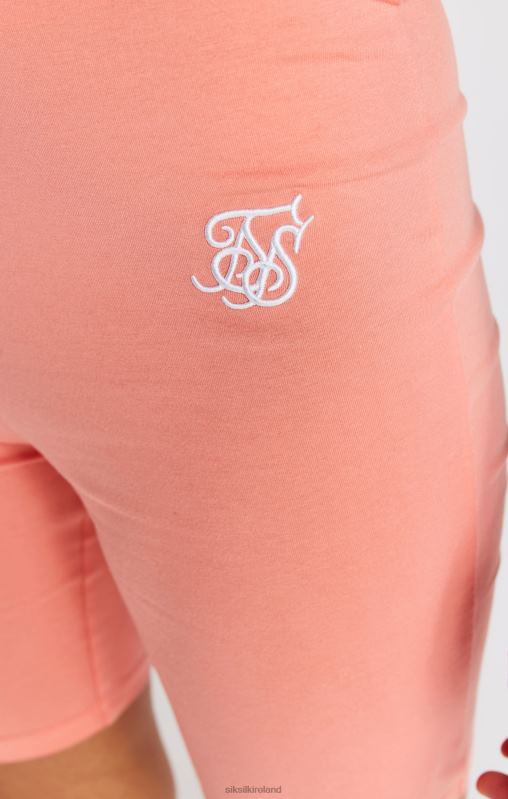 SikSilk Girls Coral Runner Tape Cycle Short XTFJ361 Apparel