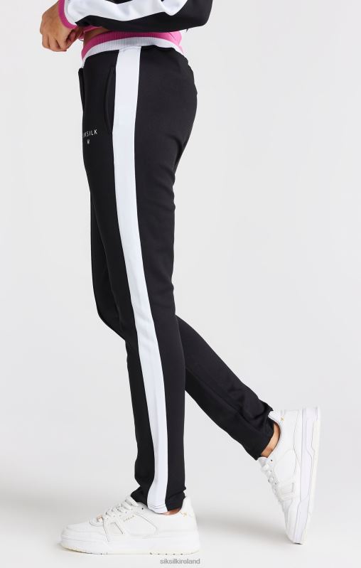SikSilk Girls Black Retro Track Pant XTFJ353 Apparel
