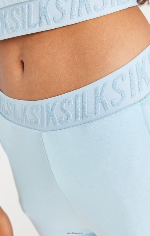 SikSilk Girls Taped Cargo Pants - Blue XTFJ352 Apparel