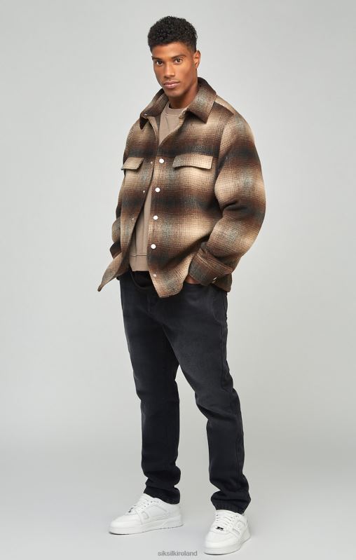 SikSilk Men Black Straight Cut Denim Jeans XTFJ560 Apparel