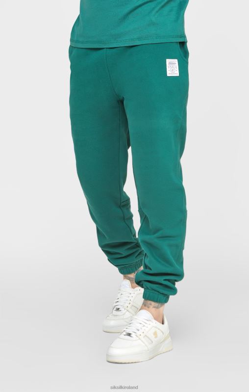 SikSilk Men Green Relaxed Jogger XTFJ541 Apparel