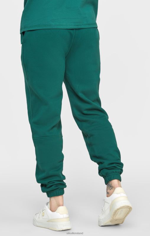 SikSilk Men Green Relaxed Jogger XTFJ541 Apparel