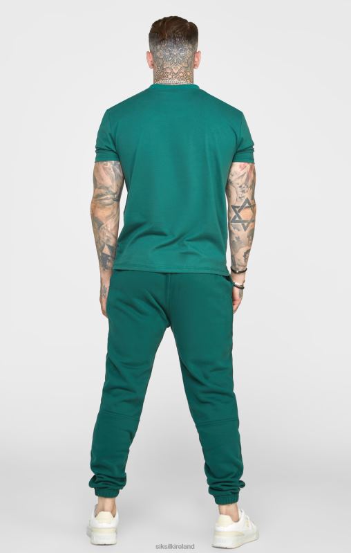 SikSilk Men Green Relaxed Jogger XTFJ541 Apparel
