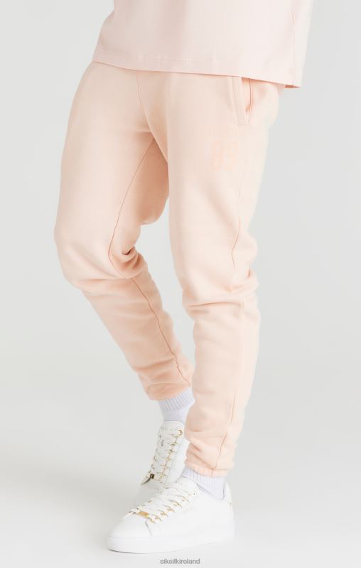 SikSilk Men Pink Relaxed Fit Cuff Jogger XTFJ534 Apparel