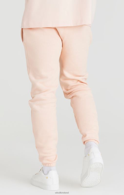 SikSilk Men Pink Relaxed Fit Cuff Jogger XTFJ534 Apparel