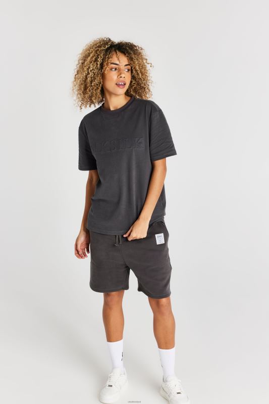 SikSilk Men Black Foundation Jogger Short XTFJ602 Apparel