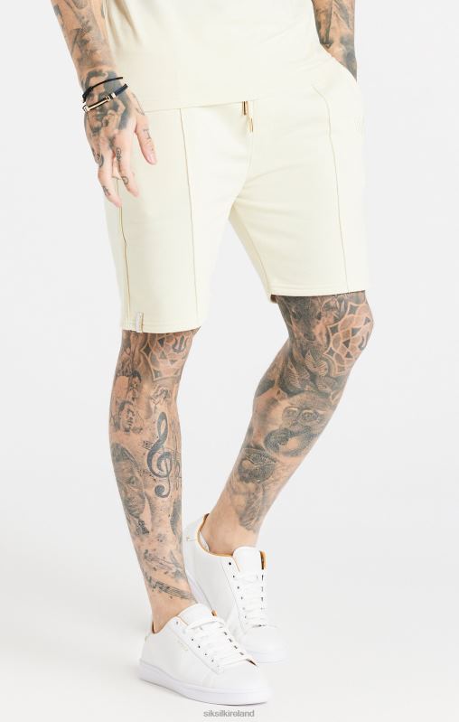 SikSilk Men Ecru Smart Short XTFJ613 Apparel