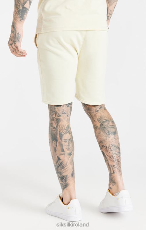 SikSilk Men Ecru Smart Short XTFJ613 Apparel