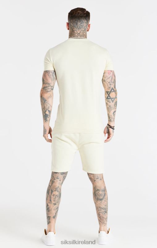 SikSilk Men Ecru Smart Short XTFJ613 Apparel