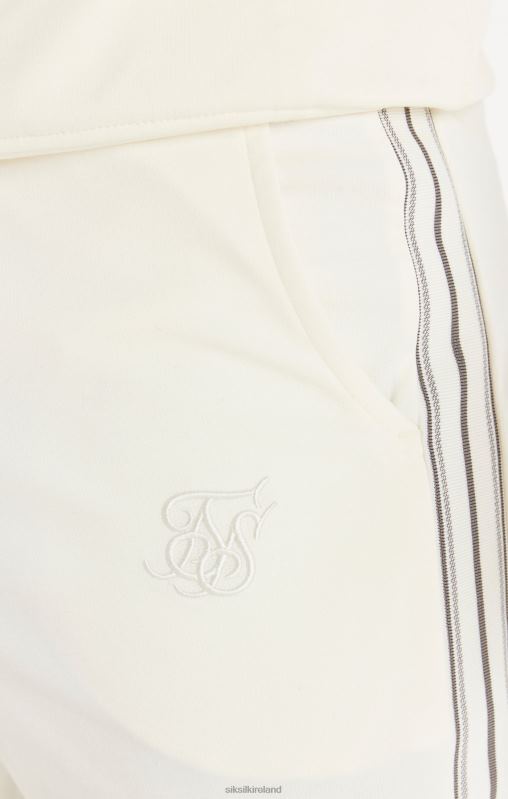 SikSilk Men Ecru Tonal Taping Short XTFJ566 Apparel