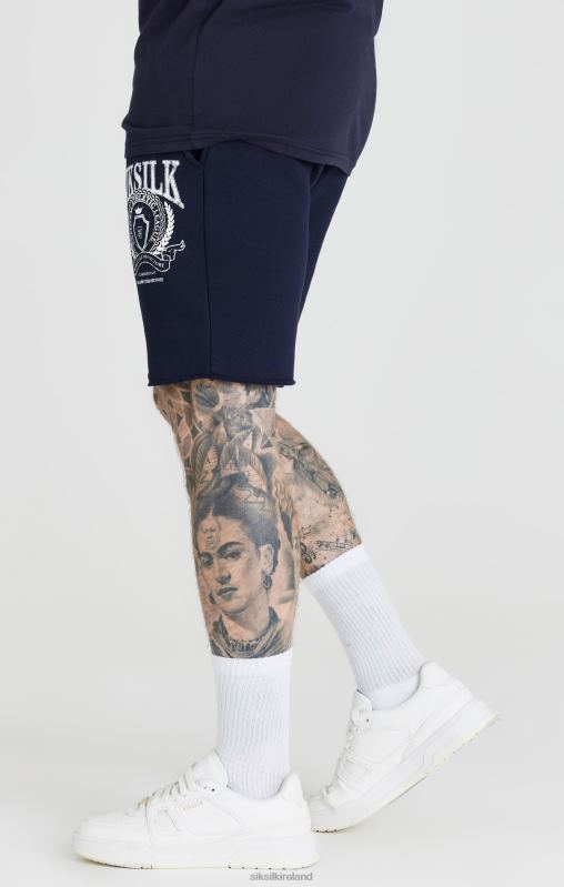 SikSilk Men Navy Flight Short XTFJ592 Apparel