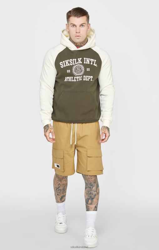 SikSilk Men Tan Ripstop Cargo Short XTFJ585 Apparel