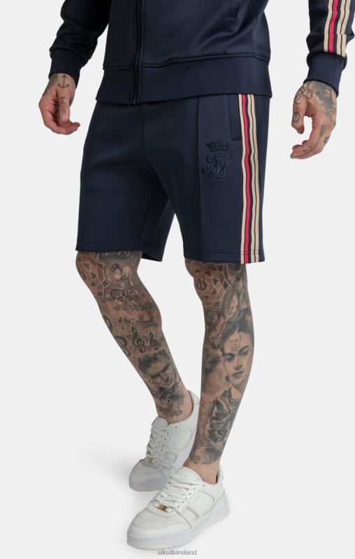 SikSilk x Men Messi Navy Loose Fit Short XTFJ603 Apparel