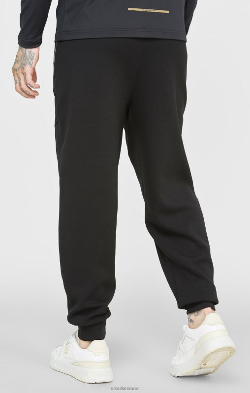 SikSilk Men Black Sports Pant XTFJ520 Apparel