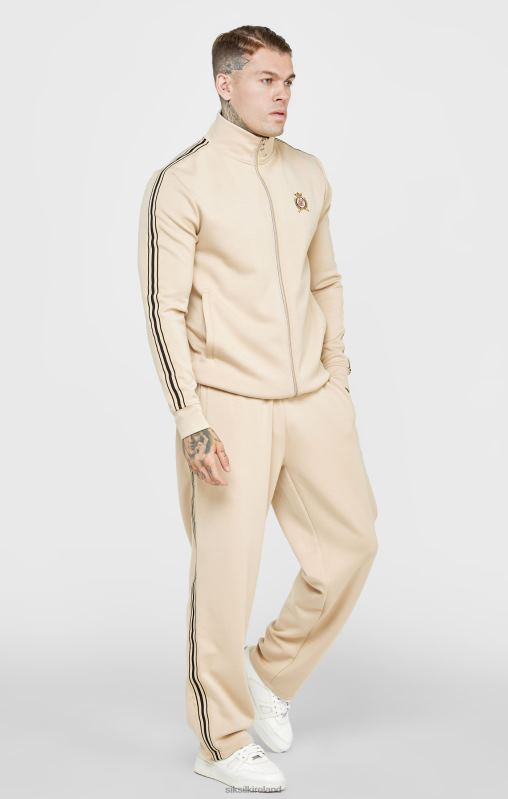 SikSilk Men Ecru Loose Fit Pant XTFJ528 Apparel