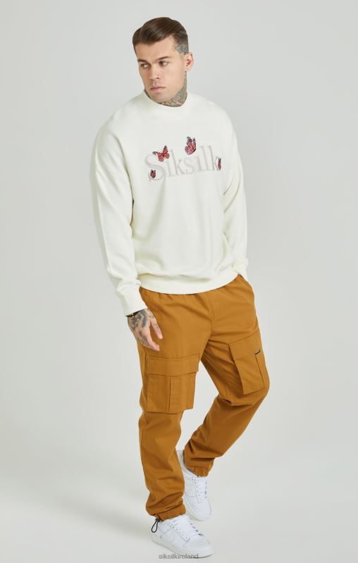 SikSilk Men Tan Ripstop Cargo Pants XTFJ513 Apparel