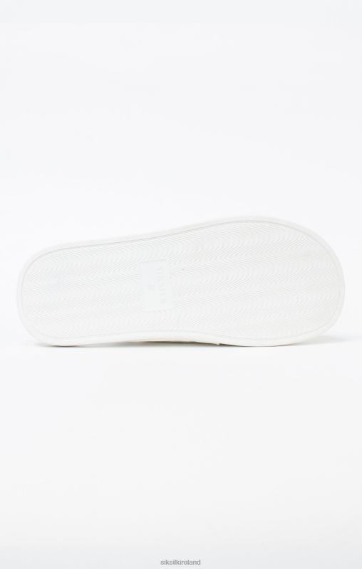 SikSilk x Men Messi White Slippers XTFJ8 Footwear