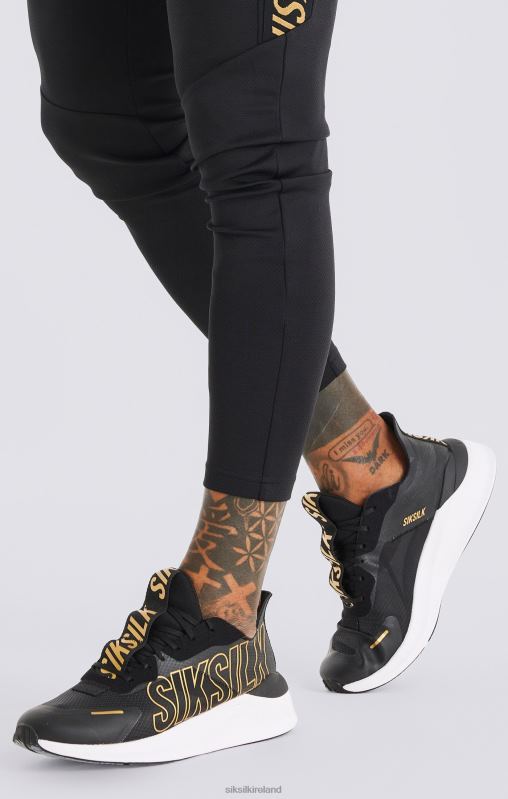 SikSilk Men Black Mako Performance Running Trainer XTFJ18 Footwear