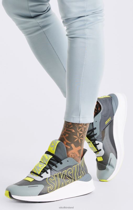 SikSilk Men Grey Mako Performance Running Trainer XTFJ22 Footwear