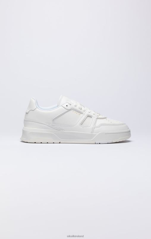 SikSilk Men White Low-Top Court Trainer XTFJ14 Footwear