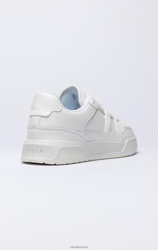 SikSilk Men White Low-Top Court Trainer XTFJ14 Footwear