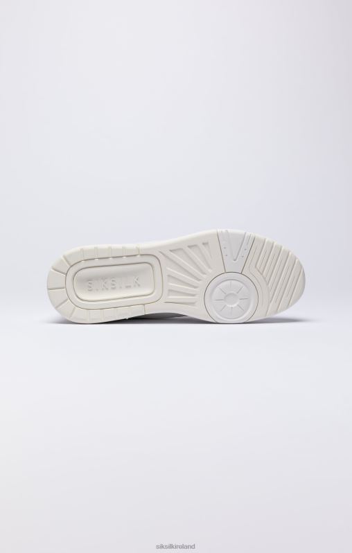 SikSilk Men White Low-Top Court Trainer XTFJ14 Footwear